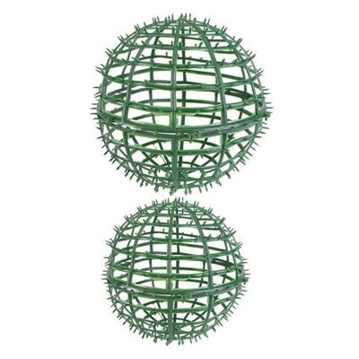 HOLIDYOYO 2-Pack Flower Ball Stand Giant Topiary Sphere Frame for Outdoor Decor Balls Floral Sphere Display for Wedding Party