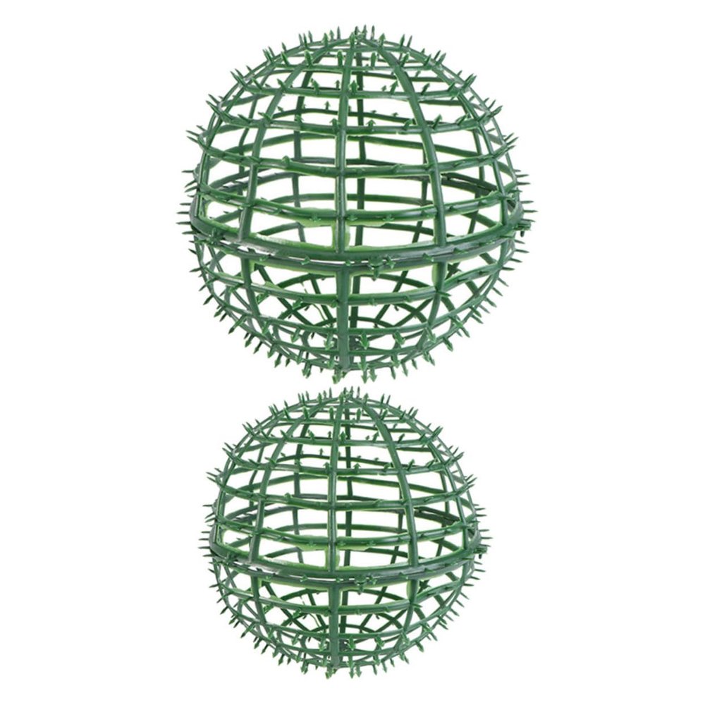 HOLIDYOYO 2-Pack Flower Ball Stand Giant Topiary Sphere Frame for Outdoor Decor Balls Floral Sphere Display for Wedding Party