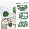 HOLIDYOYO 2-Pack Flower Ball Stand Giant Topiary Sphere Frame for Outdoor Decor Balls Floral Sphere Display for Wedding Party view 4