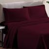500 Thread Count Comfortable Dream-Zone Pima Cotton Royal Looking Solid Style Sheet Set (4-Pieces) Fits Pockets Up to 14 to 16" Inches Depth (King, Yellow) view 1