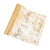 Hoement Gauze Table Runner and Long Tablecloth Decorative Tulle Tablecloth for Weddings and Parties Versatile Home Decor Elegant Gold Design view 1