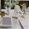 Hoement Gauze Table Runner and Long Tablecloth Decorative Tulle Tablecloth for Weddings and Parties Versatile Home Decor Elegant Gold Design view 4