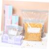 HOLIDYOYO Tight Seal Food Storage Bags Reusable Freezer Refrigerator Organizers Fruit Sandwich Bags Easy to Identify view 3