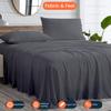 500 Thread Count Comfortable Dream-Zone Pima Cotton Royal Looking Solid Style Sheet Set (4-Pieces) Fits Pockets Up to 14 to 16" Inches Depth (California King, Dark Grey) view 2