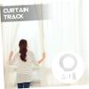 Flexible Curtain Track Set with Accessories for Office Drapes view 2