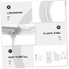 Flexible Curtain Track Set with Accessories for Office Drapes view 4