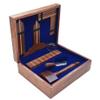 AYAANS Wooden Masonic Plumb Square And Rule Wooden Masonic Working Tools set with Golden Color Plated trowel Fully Classic Blue Theme by AYAANS (Blue Theme) view 3