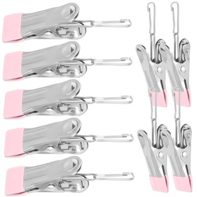 HOLIDYOYO 20pcs Non- Clothespins Clips for Laundry Quilts Socks Portable Lightweight for Drying