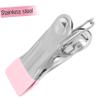 HOLIDYOYO 20pcs Non- Clothespins Clips for Laundry Quilts Socks Portable Lightweight for Drying view 3