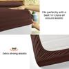 500 Thread Count Comfortable Dream-Zone Pima Cotton Royal Looking Solid Style Sheet Set (4-Pieces) Fits Pockets Up to 14 to 16" Inches Depth (Twin, Chocolate) view 4