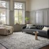 Loloi Magnolia Home by Joanna Gaines Gigi Collection GIG-02 Ivory/Blue 2'-7" x 10'-0" Runner Rug view 1