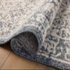 Loloi Magnolia Home by Joanna Gaines Gigi Collection GIG-02 Ivory/Blue 2'-7" x 10'-0" Runner Rug view 3