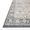 Loloi Magnolia Home by Joanna Gaines Gigi Collection GIG-02 Ivory/Blue 2'-7" x 10'-0" Runner Rug view 4