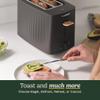Cuisinart Soho Collection 2-Slice Toaster, 7 Toaster Setting, Defrost, Reheat, and Bagel Setting, Convenient Rear Cord Storage, Black, CPT-7BK view 4