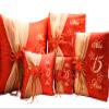 Lassos Boutique 5 Piece Quinceanera Set Mis Quince Set with Kneeling Pillow, Tiara Pillow, Guestbook, Photo Album, Spanish Bible, My Sweet 15 Decorations (Red/Gold with English Bible) view 1