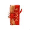Lassos Boutique 5 Piece Quinceanera Set Mis Quince Set with Kneeling Pillow, Tiara Pillow, Guestbook, Photo Album, Spanish Bible, My Sweet 15 Decorations (Red/Gold with English Bible) view 3