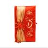 Lassos Boutique 5 Piece Quinceanera Set Mis Quince Set with Kneeling Pillow, Tiara Pillow, Guestbook, Photo Album, Spanish Bible, My Sweet 15 Decorations (Red/Gold with English Bible) view 4