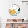 CHICKEN Wall Decor Modern Wall Clock Luxury Simple Wall Clock Living Room Dining Room Bedroom Wall Art Decoration Wall Clock Clock for Bedroom (Size : 12inch) view 4