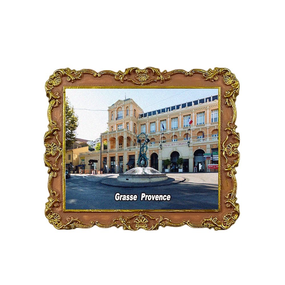 Grasse Provence France Refrigerator Magnet 3D Travel Souvenir Fridge Decoration Magnetic Sticker Craft Collection