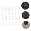 MAGICLULU 36sets Quick Fix for Vertical Blinds Replacement Parts Blind Stem Tab Repair Kit view 2