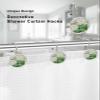 St. Patrick's Day Shower Curtain Hooks, Spring Eucalyptus Leaves Shamrocks Gold Truck 12PCS Shower Curtain Hooks Rings for Bathroom Stainless Steel Rust Resistant Shower Curtain Hangers view 3
