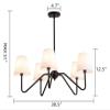 American Wrought Iron Chandelier Simple Living Room Personality - Industrial Style Chandelier Decorative Lighting Ceiling,Pendant view 2