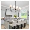 American Wrought Iron Chandelier Simple Living Room Personality - Industrial Style Chandelier Decorative Lighting Ceiling,Pendant view 4