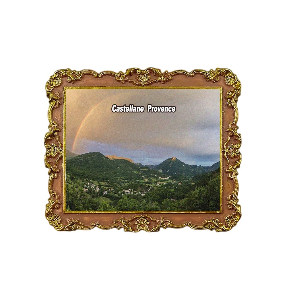 Castellane Provence France Refrigerator Magnet 3D Travel Souvenir Fridge Decoration Magnetic Sticker Craft Collection