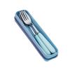 MAGICLULU Travel Camping Cutlery Set Stainless Steel Ceramic Spoons Forks Chopsticks Compact for Home view 1