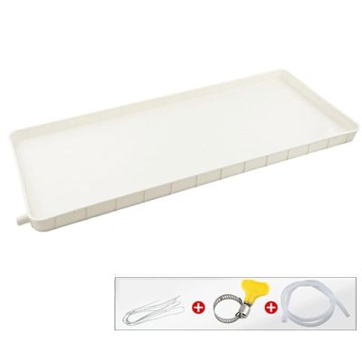 WYHBXD Drain Pan, Portable Air Conditioners Plastic Tray Condensate Water Drip Tray, Ac Drip Cushion Air Conditioner Drain Hose Kit (Color : 3-5P, Size : Drainage Pipe 3m)