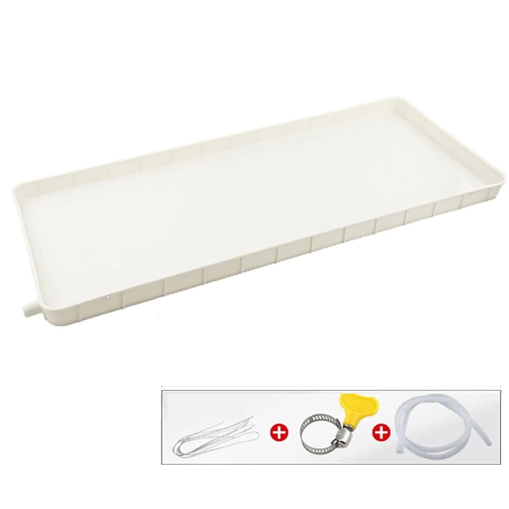 WYHBXD Drain Pan, Portable Air Conditioners Plastic Tray Condensate Water Drip Tray, Ac Drip Cushion Air Conditioner Drain Hose Kit (Color : 3-5P, Size : Drainage Pipe 3m)