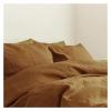 QuKan Bed, Natural France Linen Duvet Cover Set, 100% Washed, Flax Quilt Cover Sheet and Pillowcase, Breatherable Soft, Farmhouse Bedding, Full Size 4PCS, MM-102 view 1