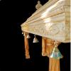 Blackperlcrafts by White Home Temple/Traditional Temple Mandir/South Indian Temple/Wood Temple/Pooja Mandir/Puja Mandir/Carving Temple/Temple Home/Wood mandir Gift view 3