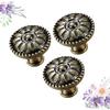 MAGICLULU 3pcs Zinc Alloy Cabinet Knob 6041 Mushroom Shape Pull Handle view 2