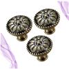 MAGICLULU 3pcs Zinc Alloy Cabinet Knob 6041 Mushroom Shape Pull Handle view 3