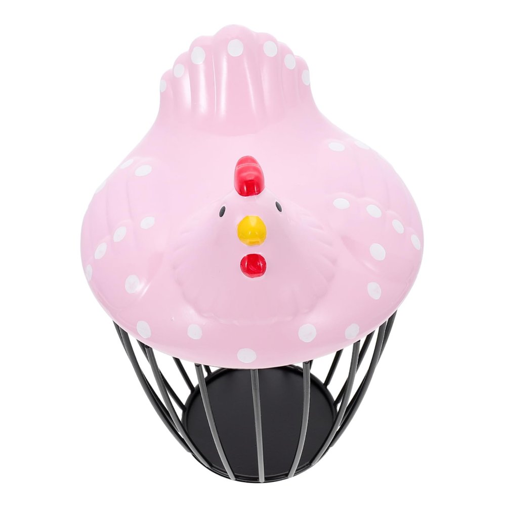 DEARMAMY Decorative Basket Hollow Design Multi-function and Storage for Organization Stripe