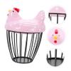 DEARMAMY Decorative Basket Hollow Design Multi-function and Storage for Organization Stripe view 3