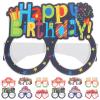 Abaodam Festival Glasses 24pcs Birthday Party Supplies Happy Birthday Glasses Props for Adults Boys and Girls view 1
