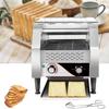 Commercial Toaster - 300 Slices/Hour, Perfect for Restaurants and Bakeries, Heavy-Duty Industrial Conveyor Belt, 2200W Power for Quick Toasting - Ideal Bagel and Bread Toaster view 1