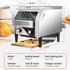 Commercial Toaster - 300 Slices/Hour, Perfect for Restaurants and Bakeries, Heavy-Duty Industrial Conveyor Belt, 2200W Power for Quick Toasting - Ideal Bagel and Bread Toaster view 2