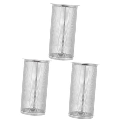 MAGICLULU 3pcs Mesh Filter for Mason Jar Cold Brew Filter Sturdy Wine Barrel Sock Stainless Steel Mesh Net Home Brew Accessory