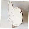 PRETYZOOM Wooden Hearts Wedding Sign-in Book DIY Heart Pattern Craft for Wedding and Decorations view 4