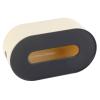 Tissue Box Holder, Simple Cream Yellow Napkin Box Cover, Wide Opening Plastic Facial Tissue Dispenser, Waterproof Paper Box Case, Tissue Container for Office Bedroom Living Room view 3