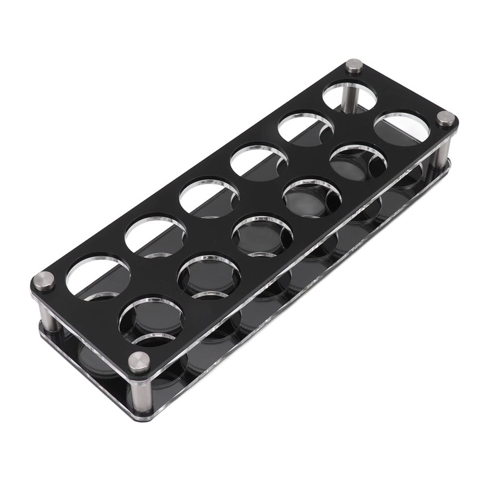 Wine Bottle Topper Display Stand,Wine Bottle Display Holder Acrylic Liquor Pourer Impact Resistant Decorative Wine Bottle Rack for Home Bar(2X6 )