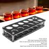 Wine Bottle Topper Display Stand,Wine Bottle Display Holder Acrylic Liquor Pourer Impact Resistant Decorative Wine Bottle Rack for Home Bar(2X6 ) view 3