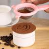 4 Pcs Stainless Steel Coffee Decorating Stencils Barista Coffee Stencils Coffee Art Templates for Cappuccino Chocolate Silver view 4
