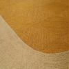 9x9 Ft Handmade Yellow and Beige Jute Square Rug  Bohemian Carpet for Bedroom, Large Patio, and Home Dcor view 3