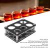 Wine Bottle Topper Display Stand,Wine Bottle Display Holder Acrylic Liquor Pourer Impact Resistant Decorative Wine Bottle Rack for Home Bar(2X3 ) view 4