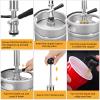 Beer Keg Tap Pump S-System Keg Pump For EU Kegs (Not Fit US), 4 Inch Beer Tap Beer Pump Keg Tap Kit Beer Faucet Keg Taps for Kegs Keg Hand Pump Keg Tap for Beer Keg Tapper Party Tap Kegerator Pump view 4