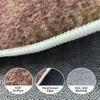 Irregular Shaped Modern Rug Boho Brown Beige Area Rug for Living Room Dining Bedroom Kitchen Art Deco Carpet Home Office Indoor Outdoor 5x8 Throw Rugs view 4